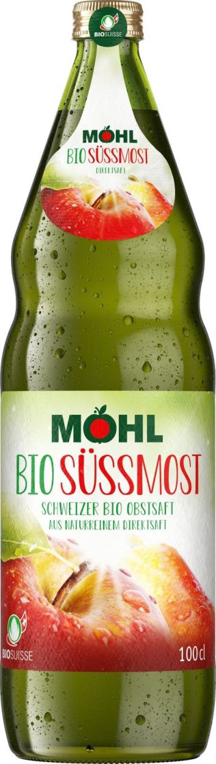 Möhl Bio Süssmost Direktsaft 100cl  Har. 12