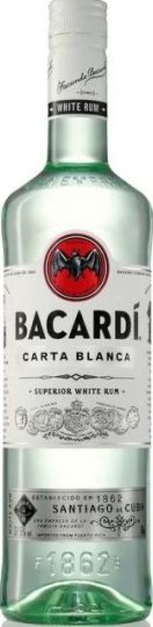 Bacardi Carta Blanca Rum 70cl  Kar. 6