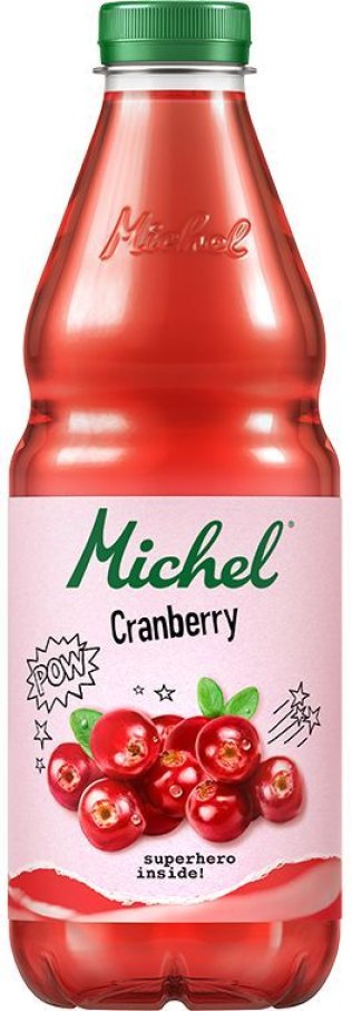 Michel Cranberry PET 100cl Kar. 4