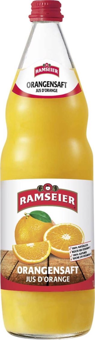 Ramseier Orangensaft Glas 100cl  Har. 12