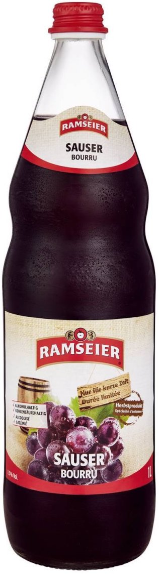 Ramseier Sauser Glas 100cl  Har. 12