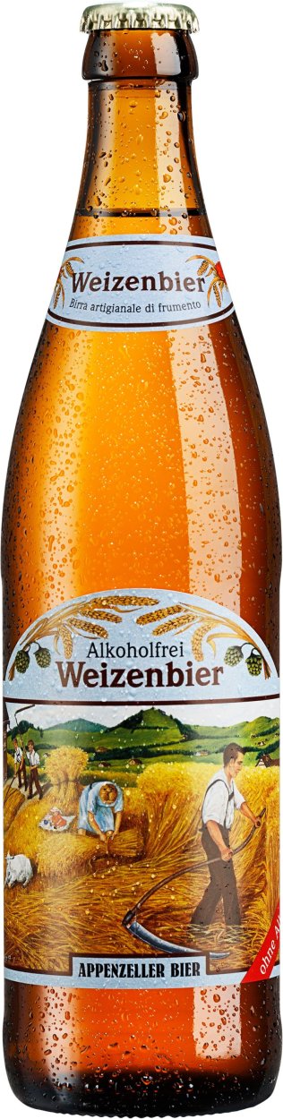 Appenzeller Weizenbier Alkoholfrei 50cl Har. 20