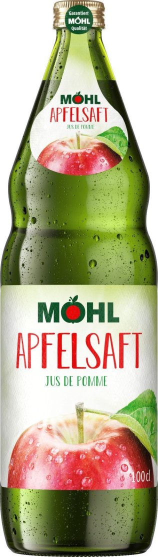 Möhl Apfelsaft hell 100cl  Har. 12