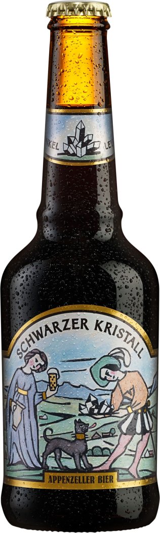 Appenzeller Schwarzer Kristall 33cl Har. 20