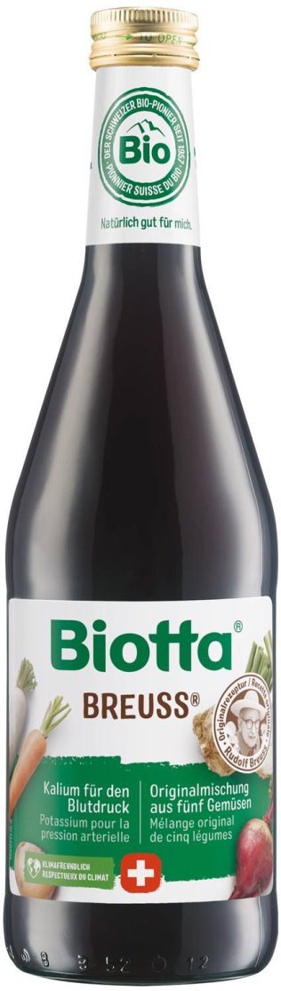 Biotta Breuss Gemüsesaft 50cl  Kar. 6