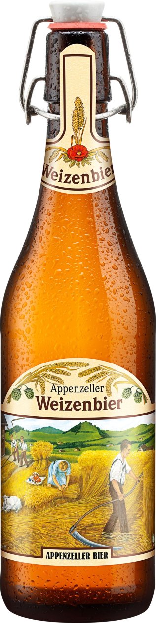 Appenzeller Weizenbier Bügel 50cl Har. 15