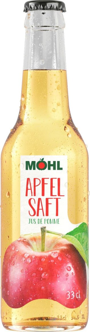 Möhl Apfelsaft hell 30cl Har.