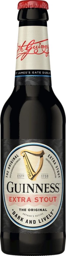 Guinness Extra Stout 33cl Har. 24