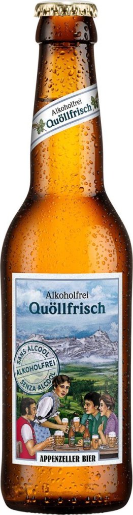 Appenzeller Quöllfrisch Alkoholfrei 33cl Har. 24