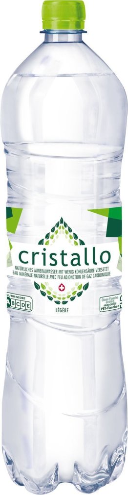 Cristallo grün mit wenig CO2 PET 150cl Har. 6