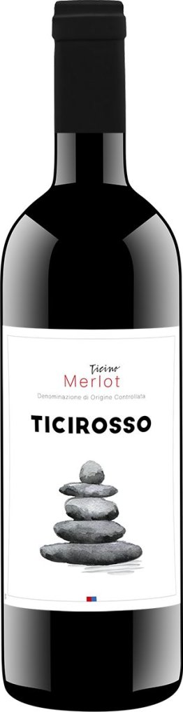 Ticirosso Merlot Ticino DOC 2021 75cl Kar. 6