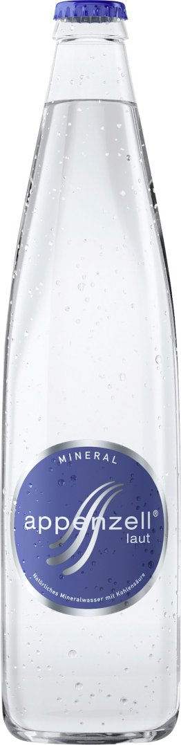 Appenzell Mineral laut Glas 50cl Har. 20