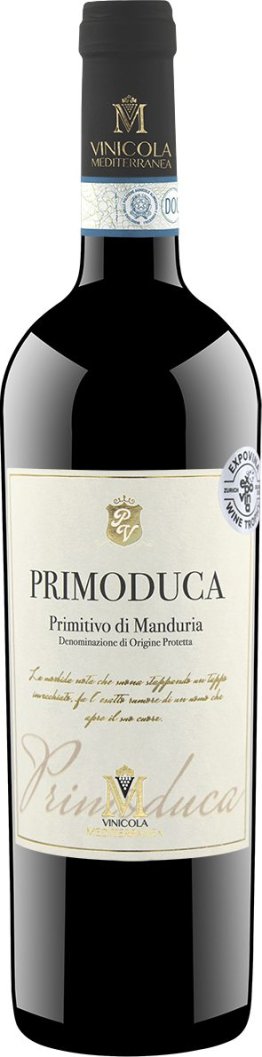 Primoduca Primitivo di Manduria DOP 2022 75cl Kar. 6