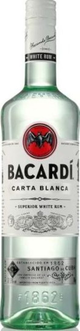 Bacardi Carta Blanca Rum 70cl Kar. 6