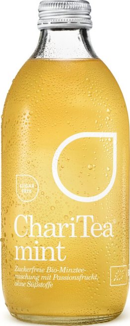 ChariTea Mint Sugarfree Bio 33cl Har. 20