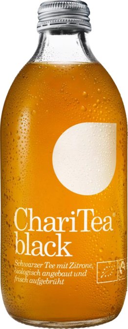 ChariTea Black Bio 33cl Har. 20