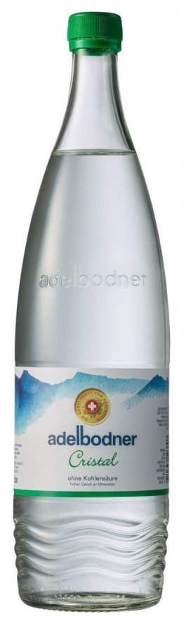 Adelbodner Cristal ohne CO2 Glas 100cl Har. 12