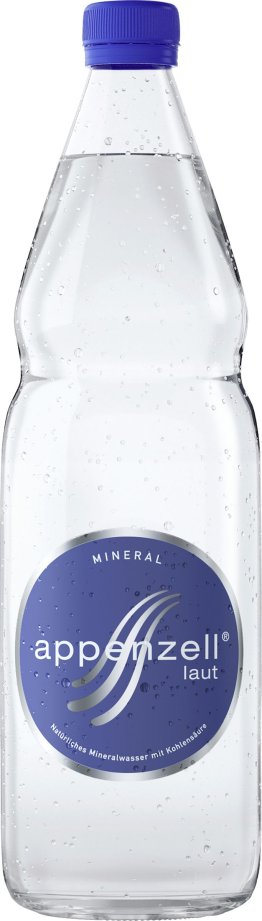 Appenzell Mineral laut Glas 100cl Har. 12