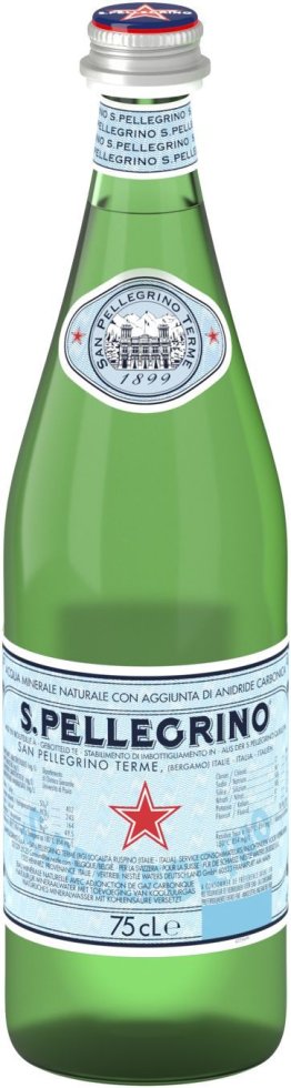 San Pellegrino Glas 75cl Har. 16